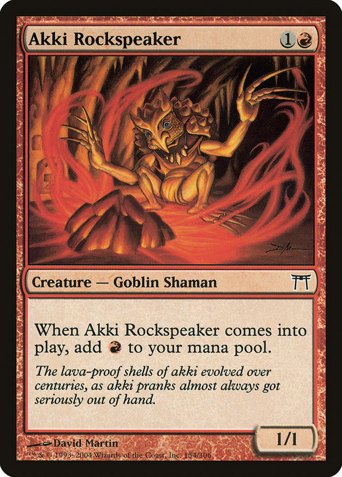 Akki Rockspeaker [Champions of Kamigawa] | Card Citadel