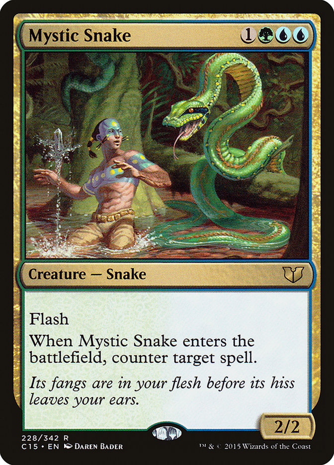 Mystic Snake [Commander 2015] | Card Citadel