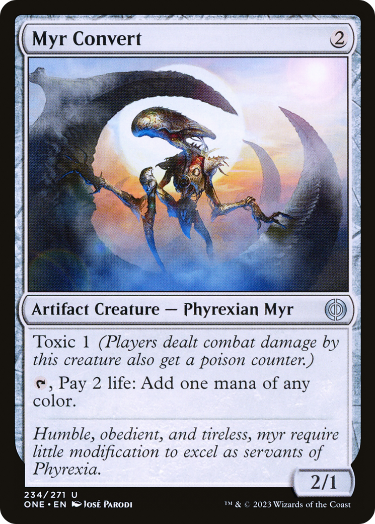 Myr Convert [Phyrexia: All Will Be One] | Card Citadel