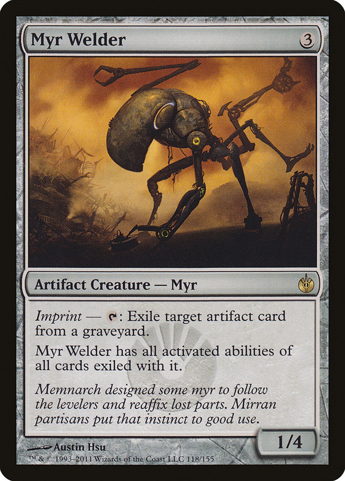 Myr Welder [Mirrodin Besieged] | Card Citadel