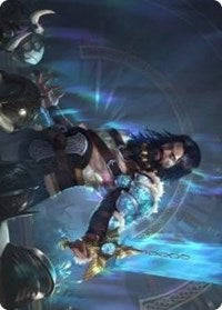 Halvar, God of Battle Art Card [Kaldheim: Art Series] | Card Citadel