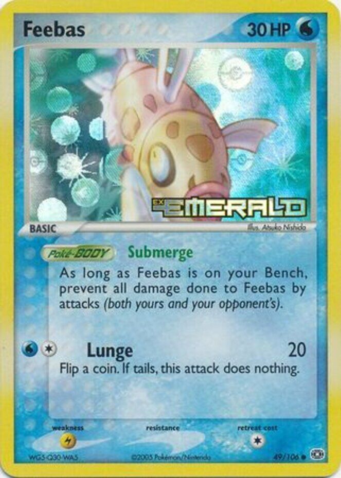 Feebas (49/106) (Stamped) [EX: Emerald] | Card Citadel