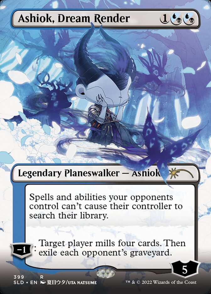 Ashiok, Dream Render (Borderless) [Secret Lair Drop Series] | Card Citadel
