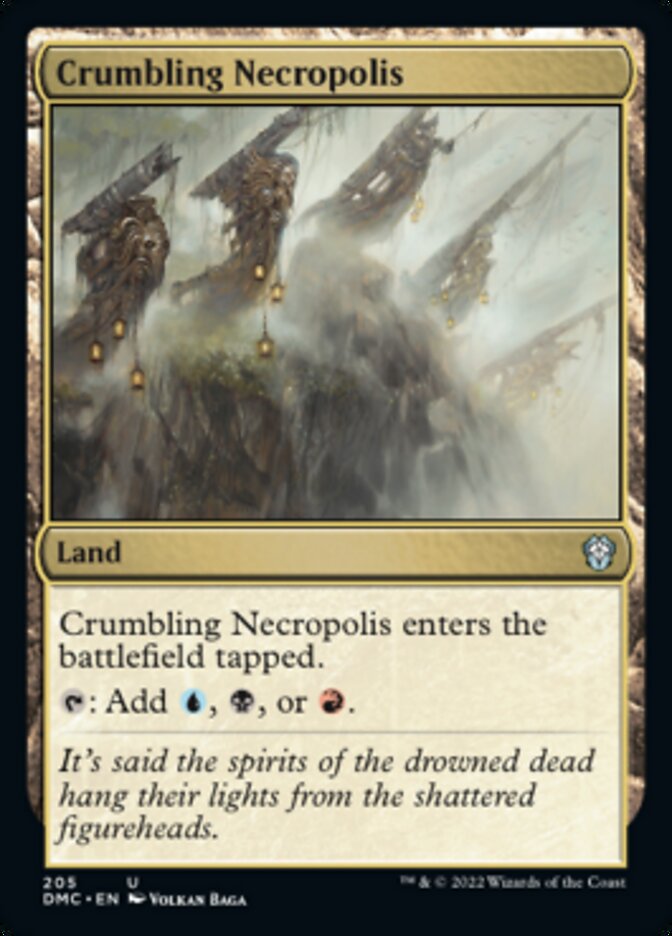 Crumbling Necropolis [Dominaria United Commander] | Card Citadel