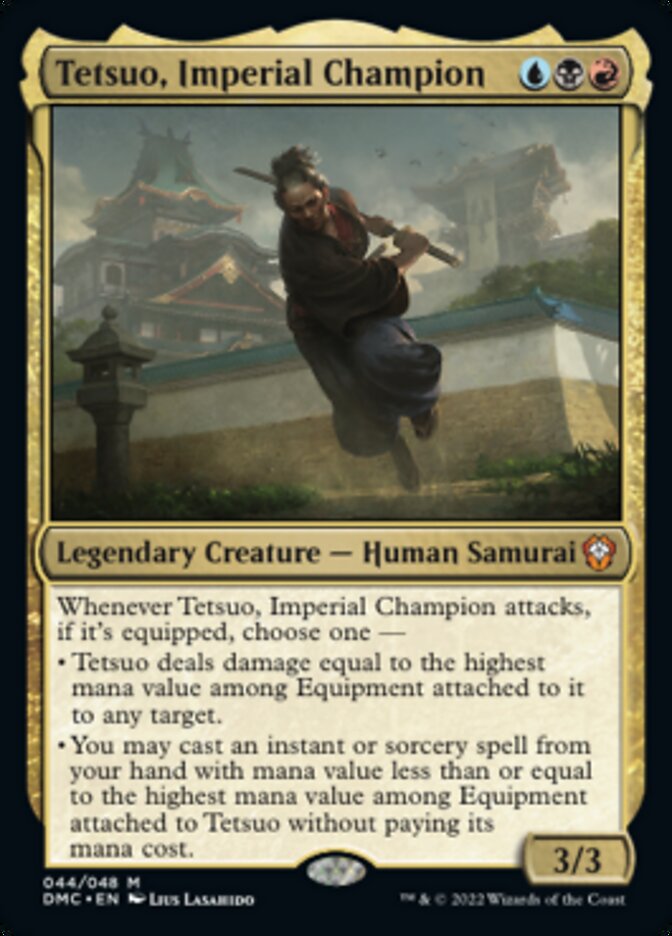 Tetsuo, Imperial Champion [Dominaria United Commander] | Card Citadel