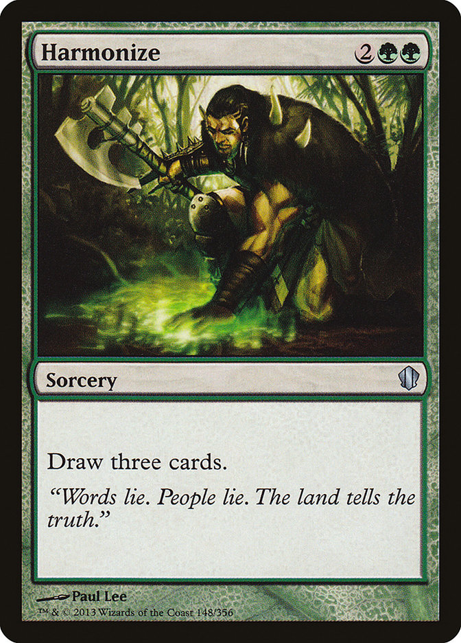 Harmonize [Commander 2013] | Card Citadel