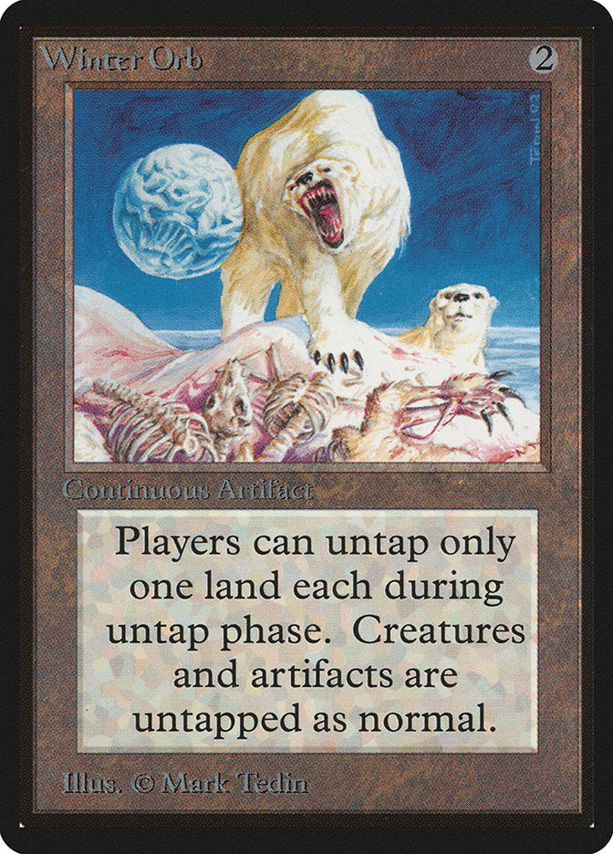 Winter Orb [Limited Edition Beta] | Card Citadel