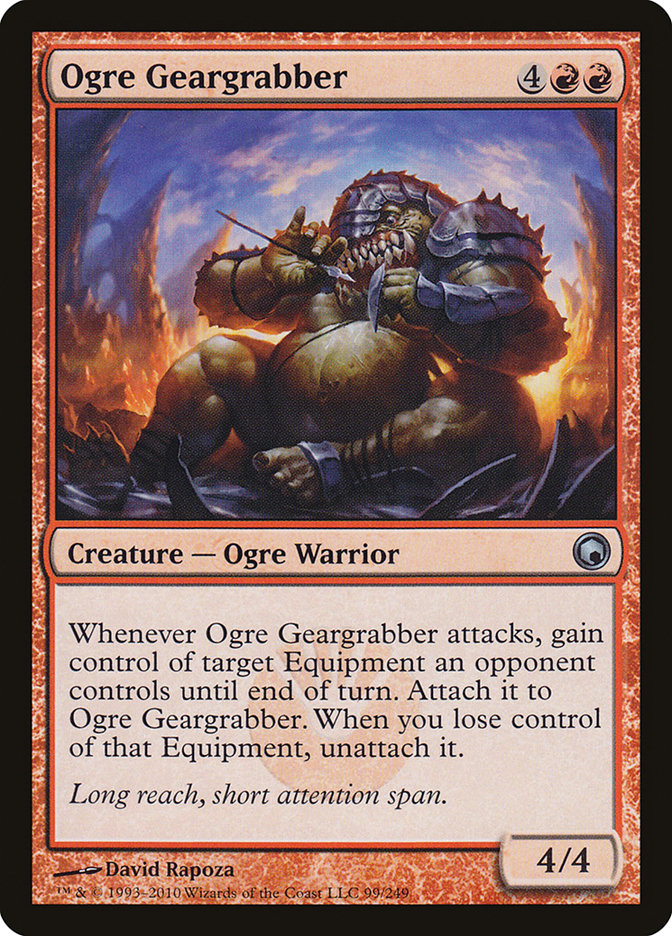 Ogre Geargrabber [Scars of Mirrodin] | Card Citadel