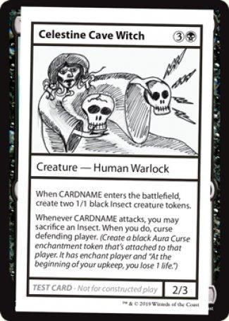 Celestine Cave Witch (2021 Edition) [Mystery Booster Playtest Cards] | Card Citadel
