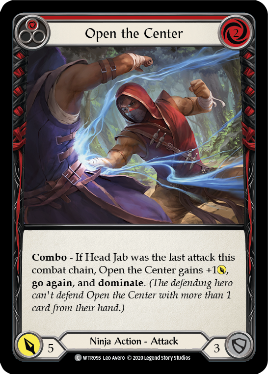 Open the Center (Red) [U-WTR095] (Welcome to Rathe Unlimited)  Unlimited Rainbow Foil | Card Citadel