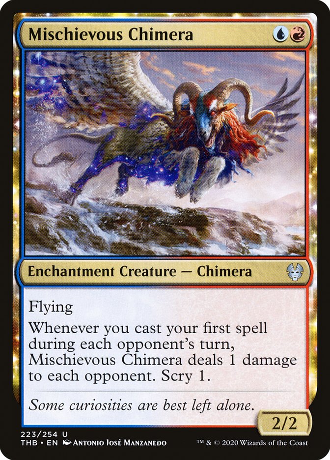 Mischievous Chimera [Theros Beyond Death] | Card Citadel