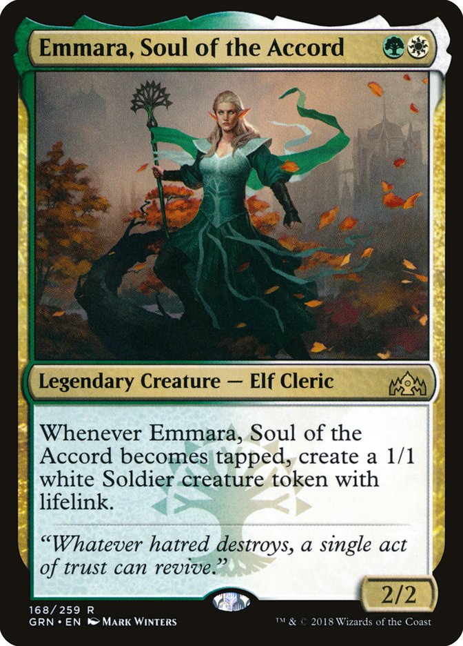 Emmara, Soul of the Accord [Guilds of Ravnica] | Card Citadel