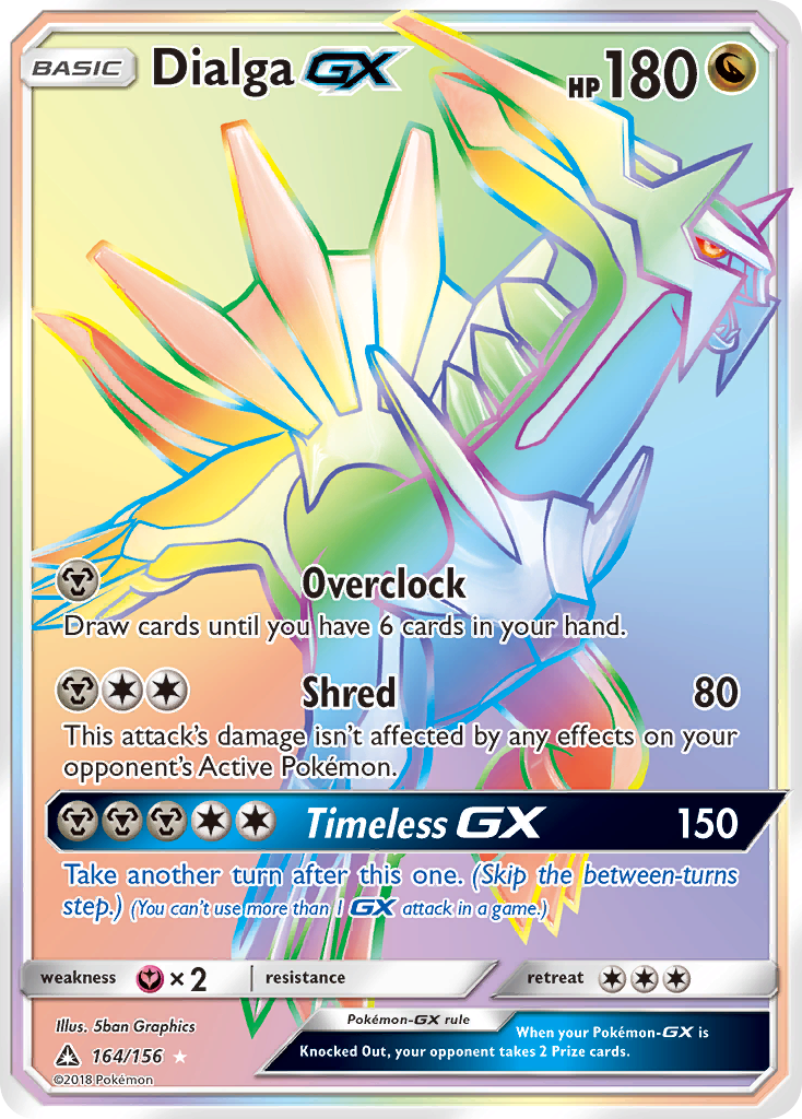 Dialga GX (164/156) [Sun & Moon: Ultra Prism] | Card Citadel