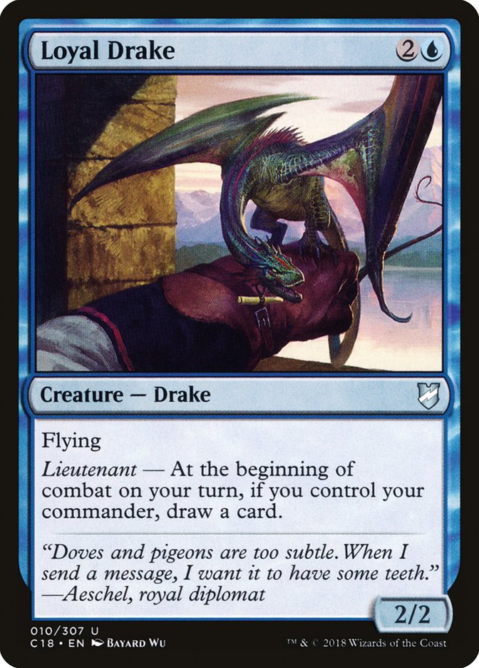 Loyal Drake [Commander 2018] | Card Citadel