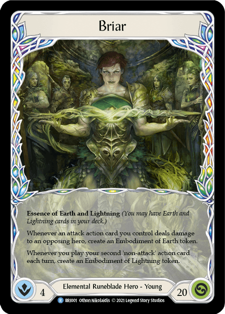 Briar [BRI001] (Tales of Aria Briar Blitz Deck)  1st Edition Rainbow Foil | Card Citadel