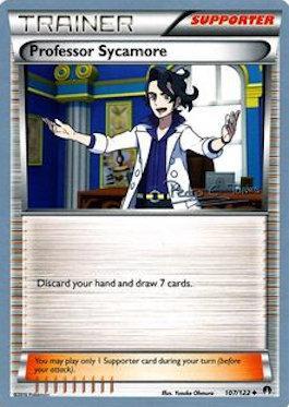 Professor Sycamore (107/122) (Dragones y Sombras - Pedro Eugenio Torres) [World Championships 2018] | Card Citadel