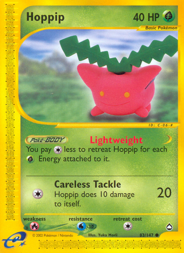 Hoppip (83/147) [Aquapolis] | Card Citadel
