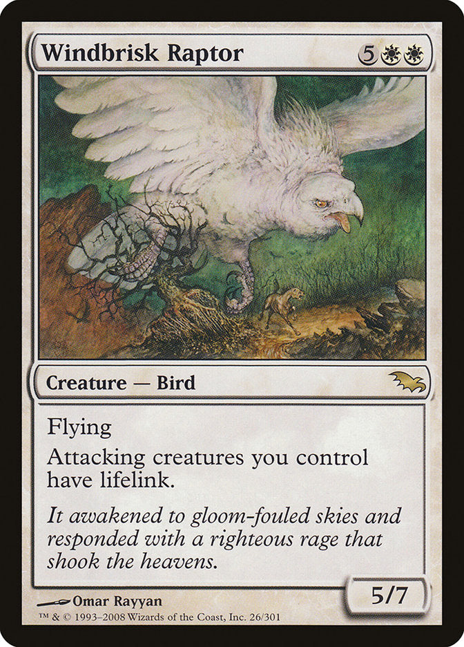 Windbrisk Raptor [Shadowmoor] | Card Citadel