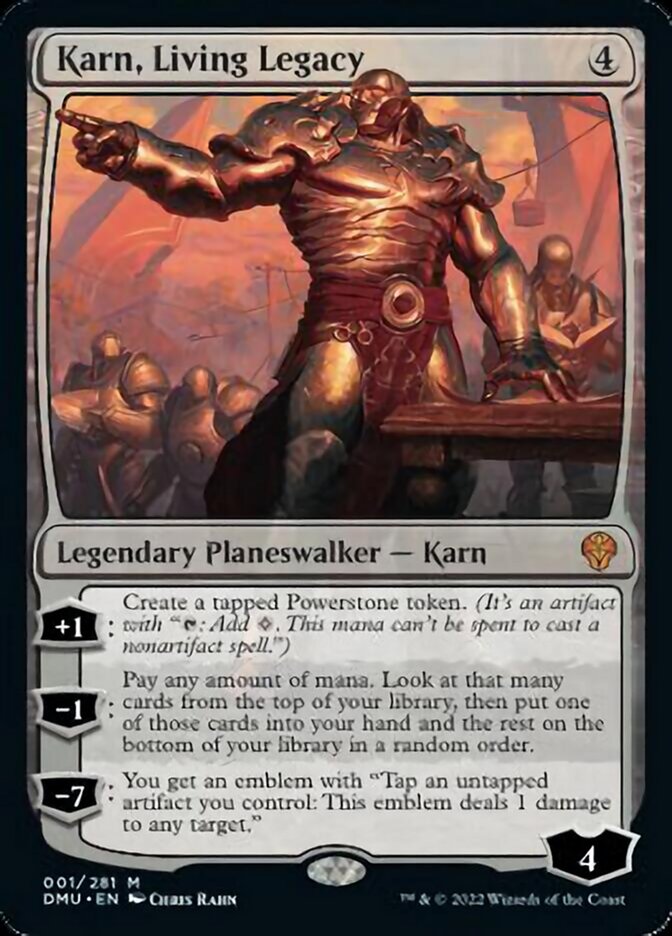Karn, Living Legacy [Dominaria United] | Card Citadel