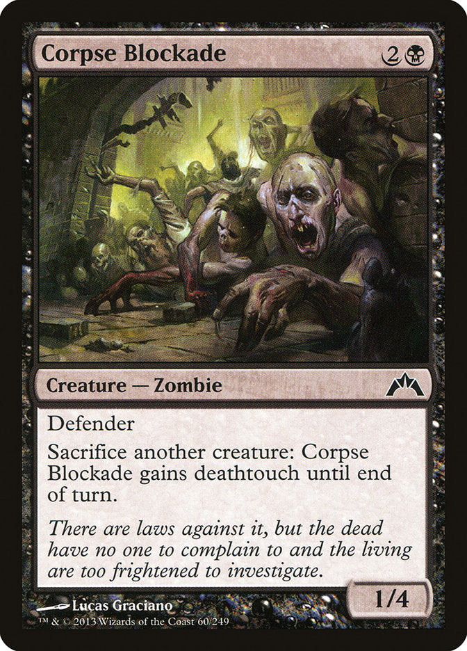 Corpse Blockade [Gatecrash] | Card Citadel