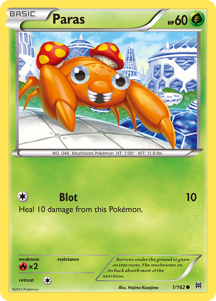 Paras (1/162) [XY: BREAKthrough] | Card Citadel
