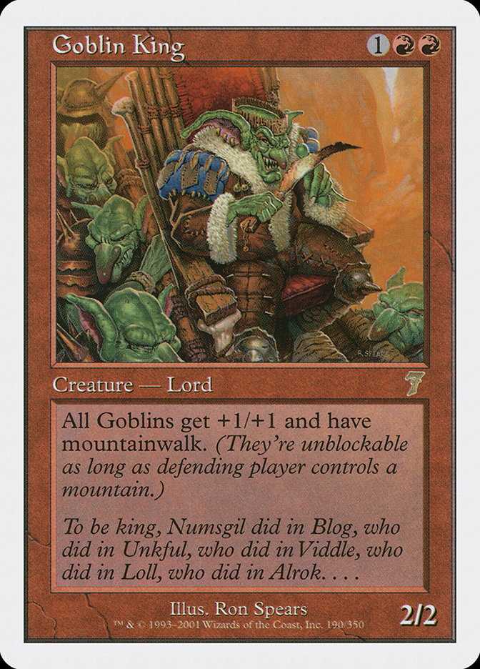 Goblin King [Seventh Edition] | Card Citadel