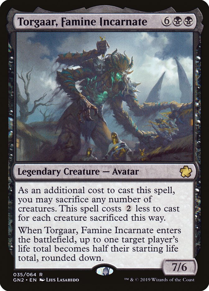 Torgaar, Famine Incarnate [Game Night 2019] | Card Citadel