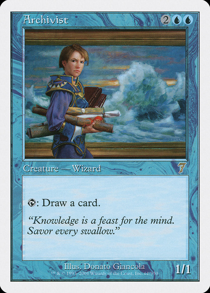 Archivist [Seventh Edition] | Card Citadel