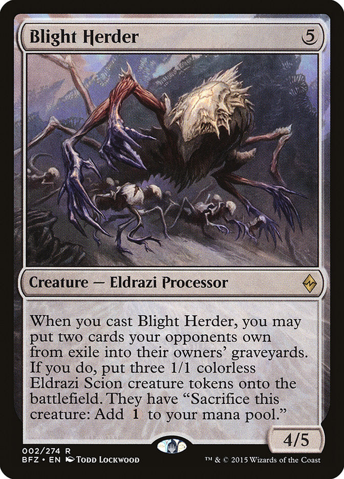 Blight Herder [Battle for Zendikar] | Card Citadel
