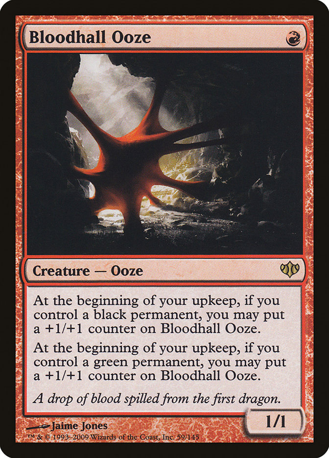 Bloodhall Ooze [Conflux] | Card Citadel
