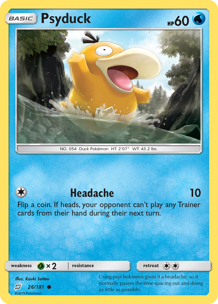 Psyduck (26/181) [Sun & Moon: Team Up] | Card Citadel