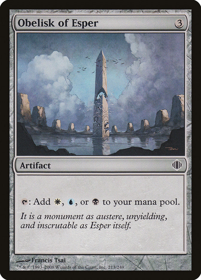 Obelisk of Esper [Shards of Alara] | Card Citadel