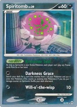 Spiritomb LV.39 (32/99) (Boltevoir - Michael Pramawat) [World Championships 2010] | Card Citadel