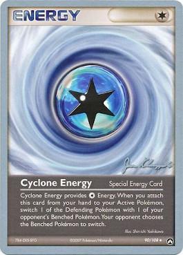 Cyclone Energy (90/108) (Psychic Lock - Jason Klaczynski) [World Championships 2008] | Card Citadel