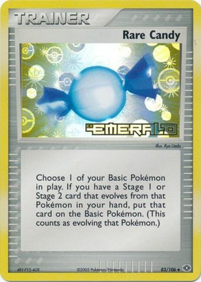 Rare Candy (83/106) (Stamped) [EX: Emerald] | Card Citadel