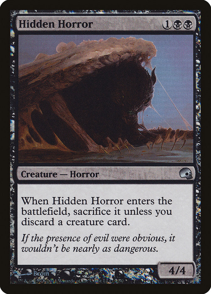 Hidden Horror [Premium Deck Series: Graveborn] | Card Citadel