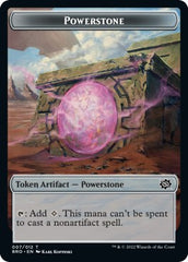 Powerstone // Construct (004) Double-Sided Token [The Brothers' War Tokens] | Card Citadel