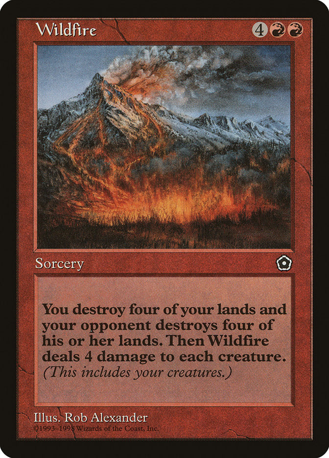 Wildfire [Portal Second Age] | Card Citadel