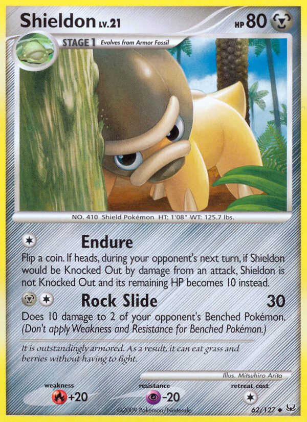 Shieldon (62/127) [Platinum: Base Set] | Card Citadel