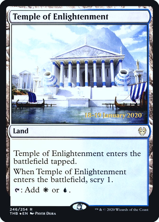 Temple of Enlightenment [Theros Beyond Death Prerelease Promos] | Card Citadel