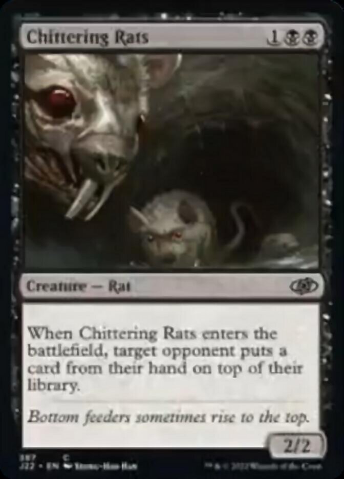 Chittering Rats [Jumpstart 2022] | Card Citadel