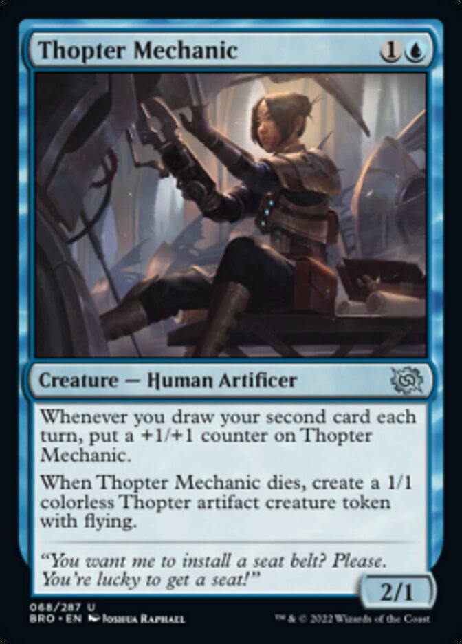 Thopter Mechanic [The Brothers' War] | Card Citadel