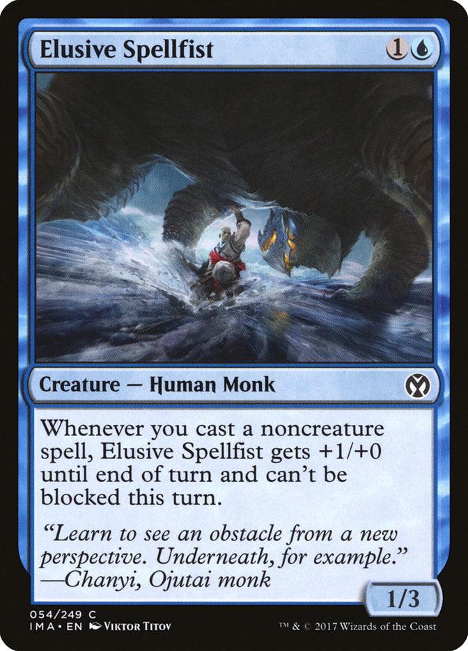 Elusive Spellfist [Iconic Masters] | Card Citadel