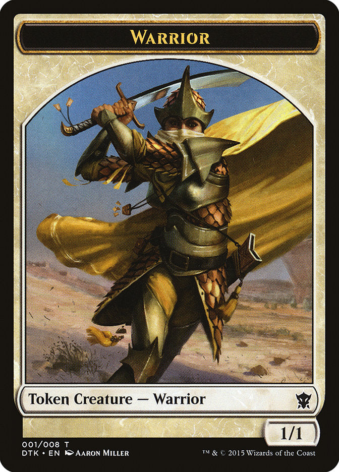 Warrior [Dragons of Tarkir Tokens] | Card Citadel