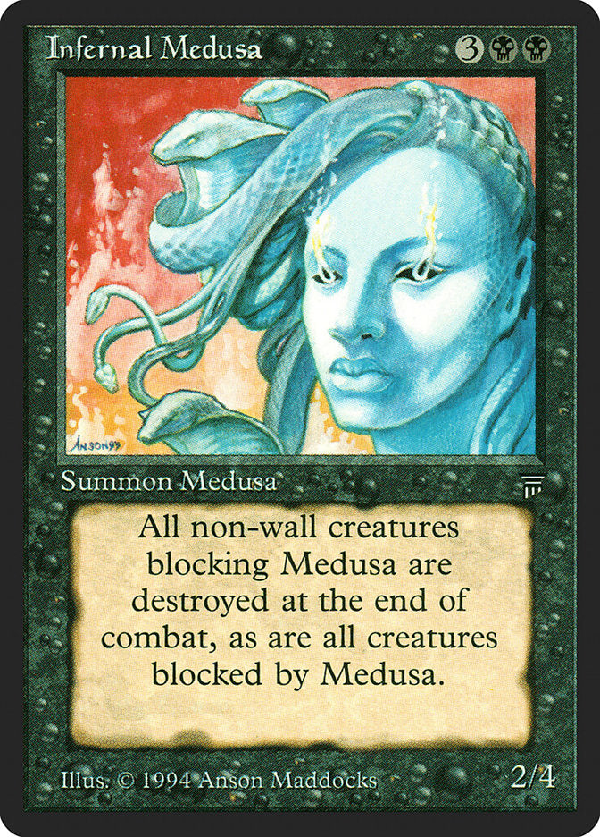 Infernal Medusa [Legends] | Card Citadel