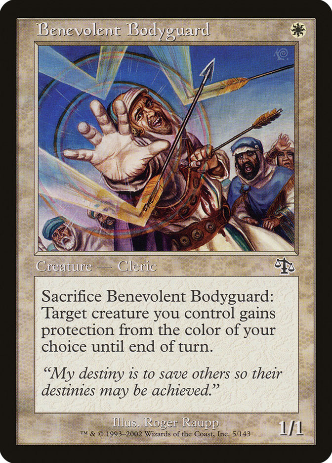 Benevolent Bodyguard [Judgment] | Card Citadel