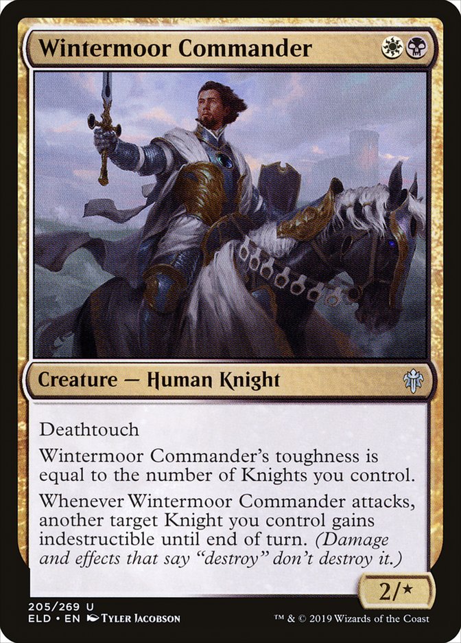 Wintermoor Commander [Throne of Eldraine] | Card Citadel