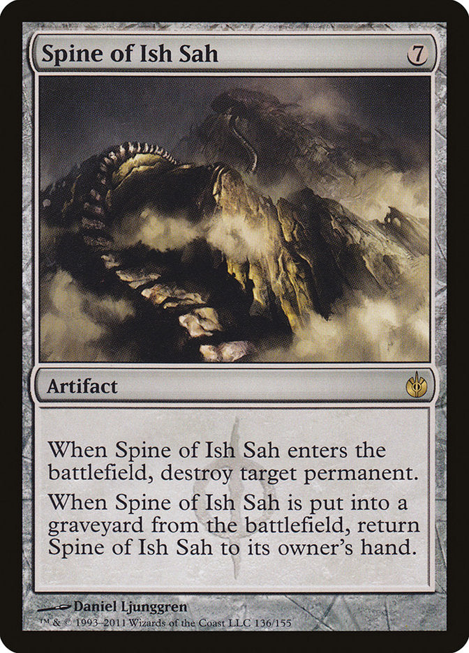 Spine of Ish Sah [Mirrodin Besieged] | Card Citadel