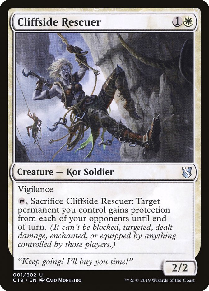 Cliffside Rescuer [Commander 2019] | Card Citadel