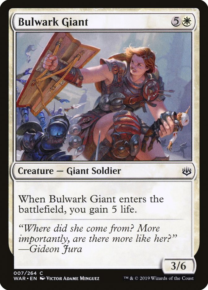 Bulwark Giant [War of the Spark] | Card Citadel
